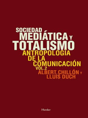 cover image of Sociedad mediática y totalismo